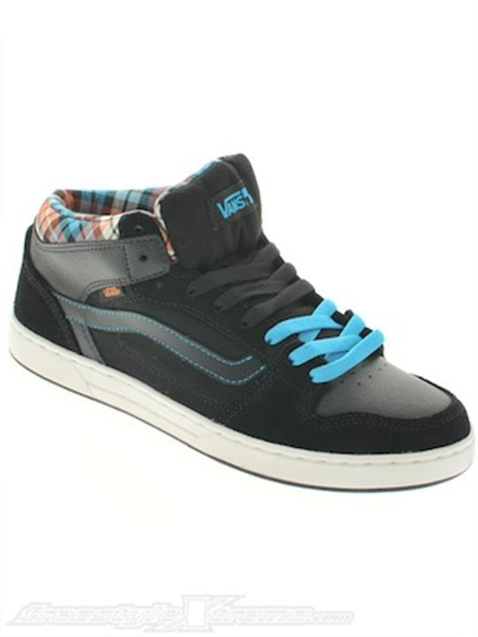 Foto Zapatos Vans Edgemont Plaid-Negro-Azul