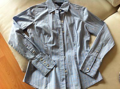 Foto Zara -  Camisa Azul Ideal Jeans- Talla M //  Shirt // Chemise