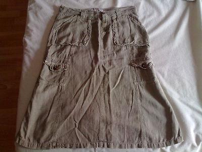 Foto Zara - Falda Verde Multibolsillos Talla 34 - Ideal Verano // Kaki Summer Skirt