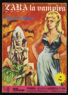 Foto Zara La Vampira Lote De 7 Numeros: 6-15-17-18-19-20-26  Ed. Elviberia  1.977