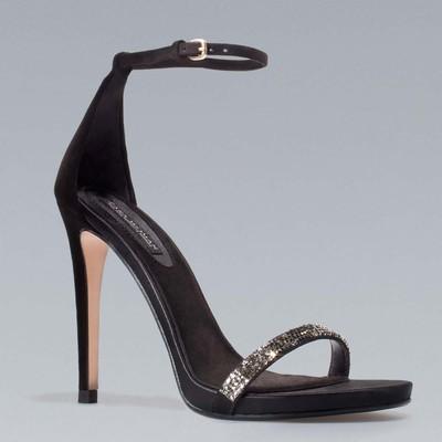Foto Zara Season 2012 / 2013.divine Sandals Shoes With Sparkly Straps.all Sizes