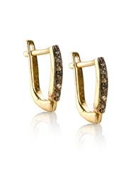 Foto Zara Simon Gold Multi Diamond Drop Earrings