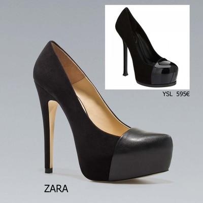 Foto Zara Sold Out 2012. Platform Court Shoes With High Heel. All Sizes.