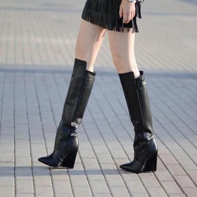Foto Zara Sold Out 2012.leather High Cut Wedge Boot Boots Shoes.all Sizes.bloggers.