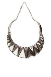 Foto Zara Triangle Cut Out Plaque Necklace