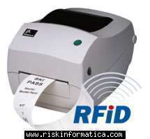 Foto Zebra R2844-Z (R284-10320-0001) Impresora de etiquetas RFID Zebra R284