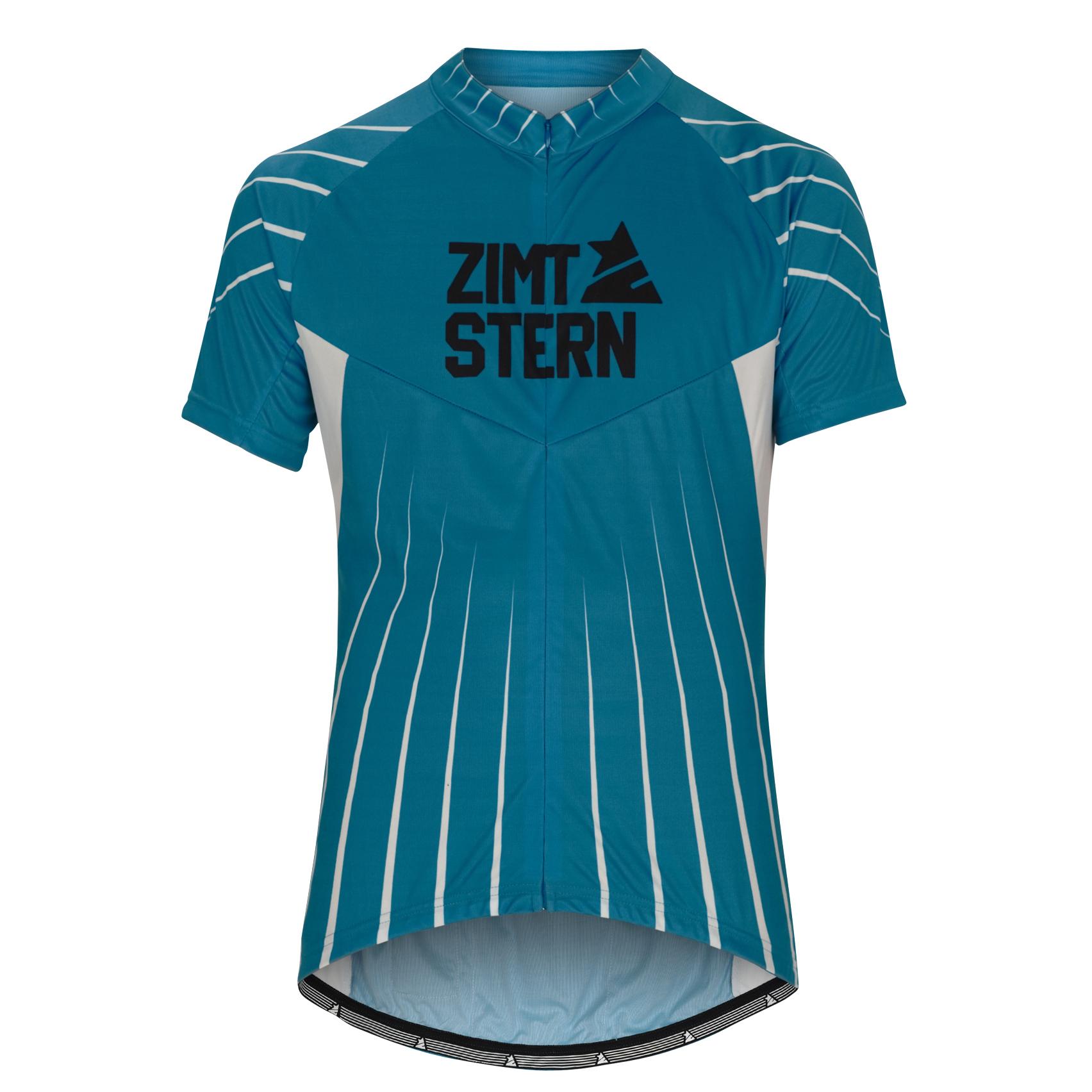 Foto Zimtstern Ara Maillot para ciclismo caballeros cyan azul, m
