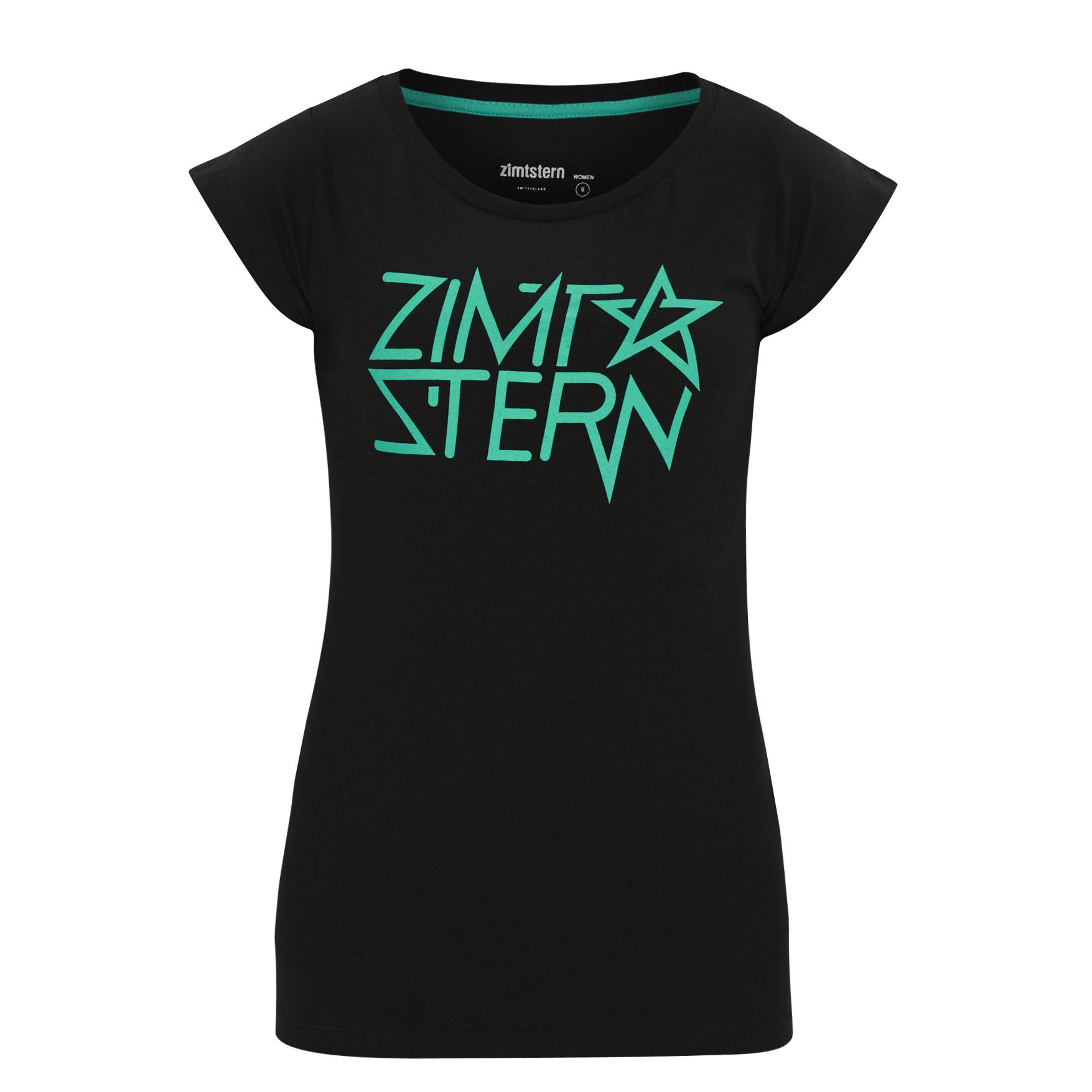 Foto Zimtstern Zasta Camiseta damas black negro, xs