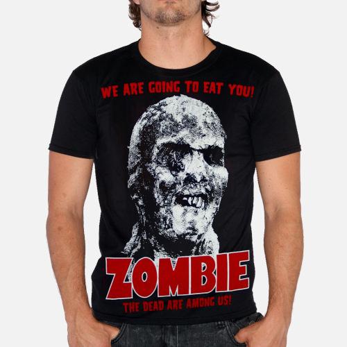 Foto Zombie - Allover - Color: Negro