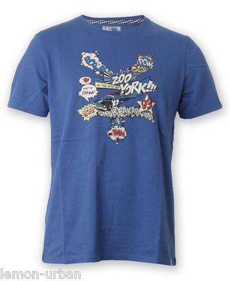 Foto zoo york camiseta t-shirt-comic logo-azul-talla:l-