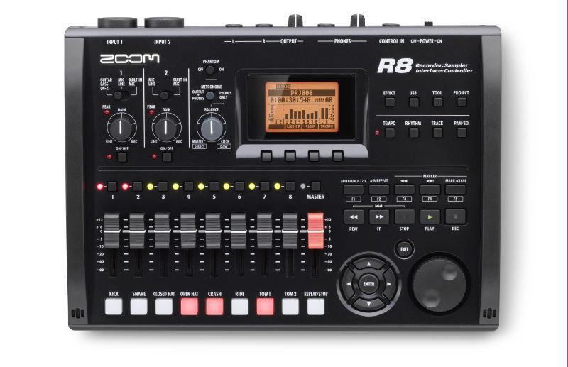 Foto ZOOM R8 Multitrack Digital 8/16 + Cubase Le4