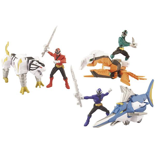 Foto Zords acción Samurai Power Rangers Bandai