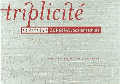 Foto Zorgina Vocalens.: Triplicite 1350-1450 CD