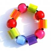 Foto ZSISKA Spectrum Ladies Large Beads And Cubes Bracelet