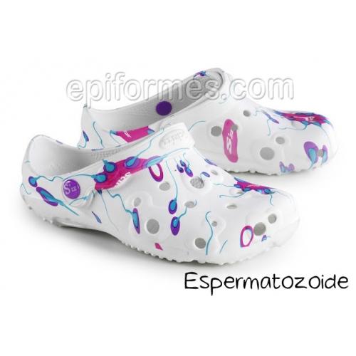 Foto ZUECO RELAJACION ESTAMPADO ESPERMATOZOIDE