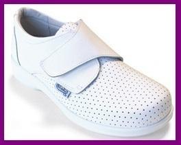 Foto Zuecos De Piel Profesionales Anatomicos Tallas 36 A 41 Clogs Zapatos Blancos
