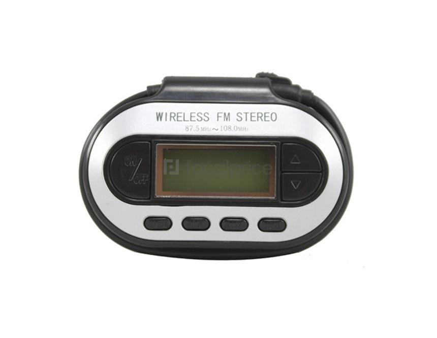 Foto Zune MP3 FM transmisor Estéreo (Negro)