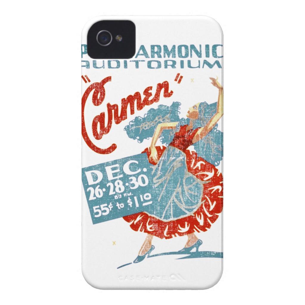 Foto Ópera de Carmen Case-mate Iphone 4 Cárcasas foto 804717