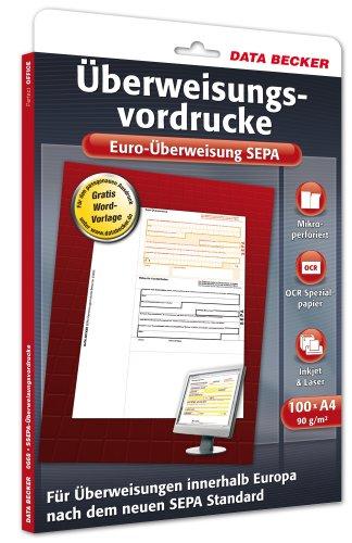 Foto überweisungsvordrucke Sepa ZUBEH foto 952987
