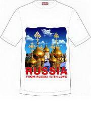 Foto 001-2 camiseta original de hombre rusia (color: blanco; talla:m,l )