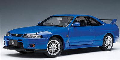 Foto 1:18, Nissan Skyline Gt-r (r33) L.m. Limited(champion Blue). Autoart 77328 foto 738206
