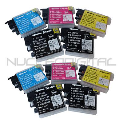 Foto 10 Compatibles Brother Lc1100 Lc980 Lc-1100 Lc-980 Mfc 930cnd 930cdwn 670cdw foto 459795