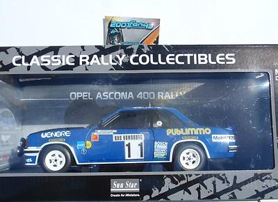 Foto 1/18 Opel Ascona 400 11 Kullang Rallye Monte Carlo 1981 Sun Star foto 695189