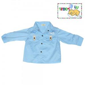 Foto 12 meses - camisa teddy lu