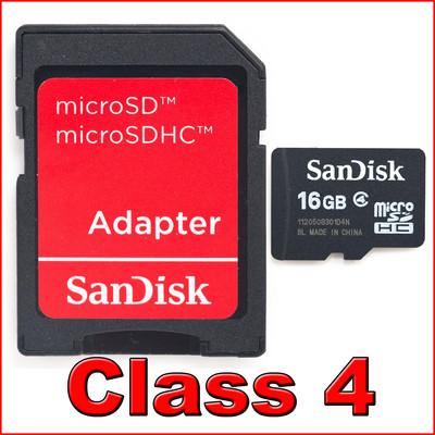Foto 16gb Class 4 Micro Sd Sdhc Microsd Memory Card 16 Gb 16g Tf Tarjeta
