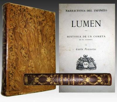 Foto 1873 Astronomia El Infinito Historia De Un Cometa Y El Lumen De Flammarion foto 352596