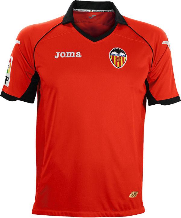 Foto 2011-12 Valencia Joma 3rd Football Shirt foto 316253