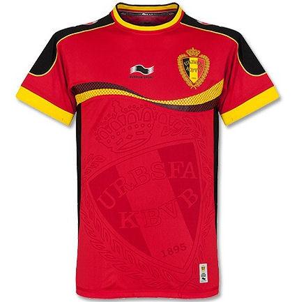 Foto 2012-13 Belgium Home Football Shirt