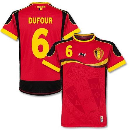 Foto 2012-13 Belgium Home Shirt (Dufour 6)