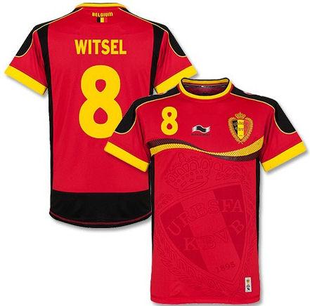 Foto 2012-13 Belgium Home Shirt (Witsel 8)