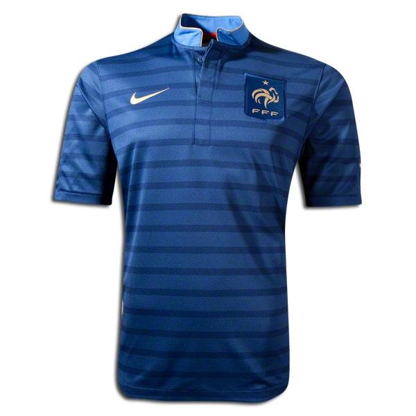 Foto 2012-13 France Euro 2012 Home Football Shirt foto 900213