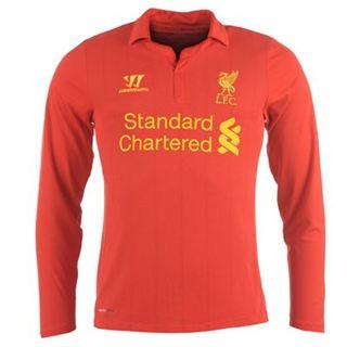 Foto 2012-13 Liverpool Home Long Sleeve Football Shirt foto 900150