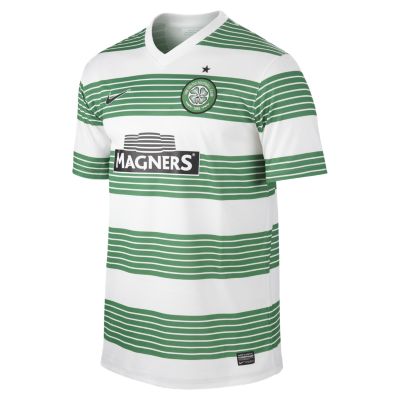 Foto 2013/14 Celtic FC Stadium Camiseta de fútbol - Hombre - Verde/Blanco - XL foto 495997