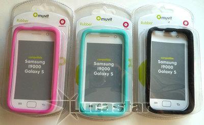 Foto 3 X Fundas Samsung Galaxy S Muvit- Rosa-azul-negra foto 209368