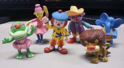 Foto 6 Figuras Jojo's Circus Children Tv Figurines Figuren Cartoon Tv Boing Disney foto 802567