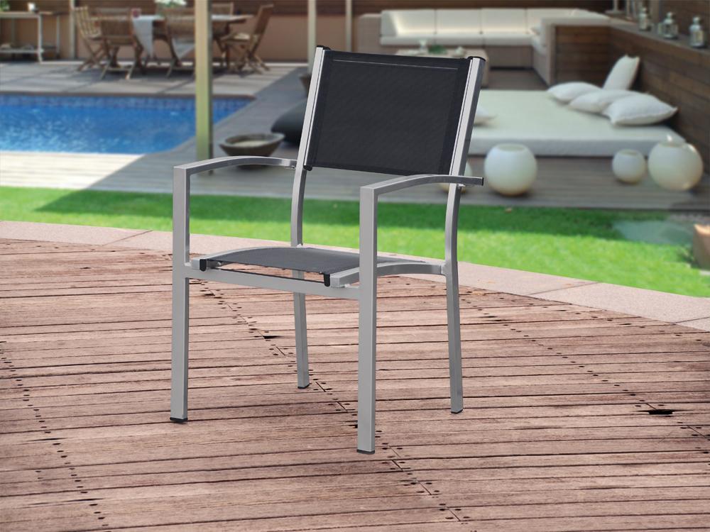 Foto 6 unidades de silla de jardín mod. lima