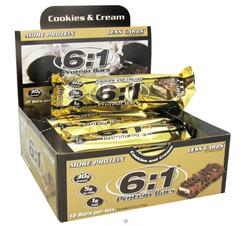 Foto 6:1 Protein Bar Low Carb Cookies & Cream