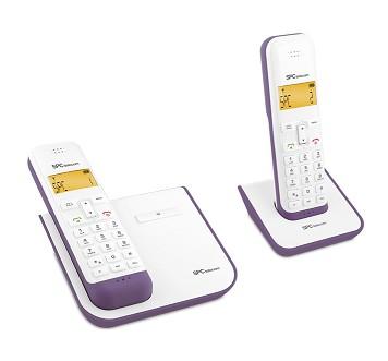 Foto 7233j pack 2 telefonos inalambricos dect spc telecom* foto 40260