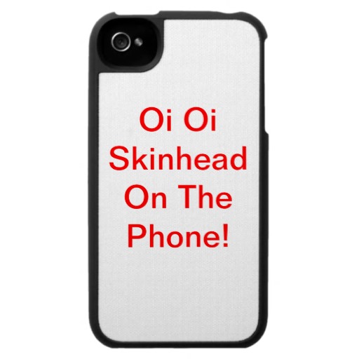 Foto ¡Cabeza rapada de Oi Oi en el teléfono! Iphone 4 Protector foto 679843