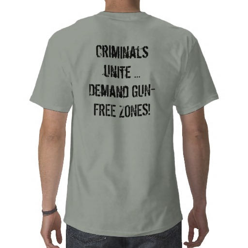 Foto ¡los Criminales Unen… Zonas Arma-libres De La Dema Camiseta foto 630159