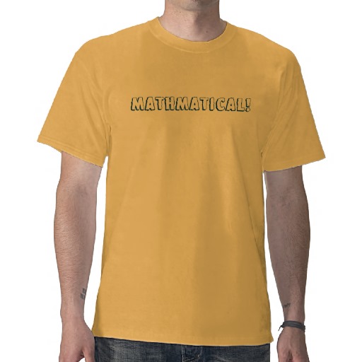 Foto ¡Mathmatical! Camisetas foto 828139