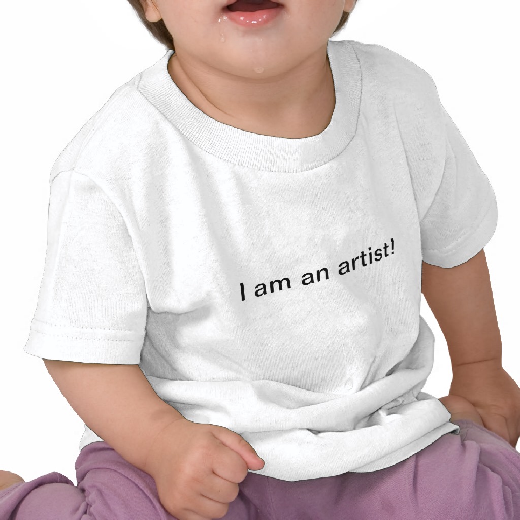 Foto ¡Soy artista! Camiseta para los niños foto 750069
