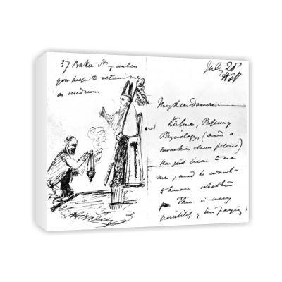Foto A letter from Thomas Henry Huxley to Charles.. - Art Canvas