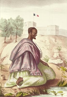 Foto A Senegalese Marabout, from 'Les Esquisses.. - Tea Towel 100% Cott ... foto 829810