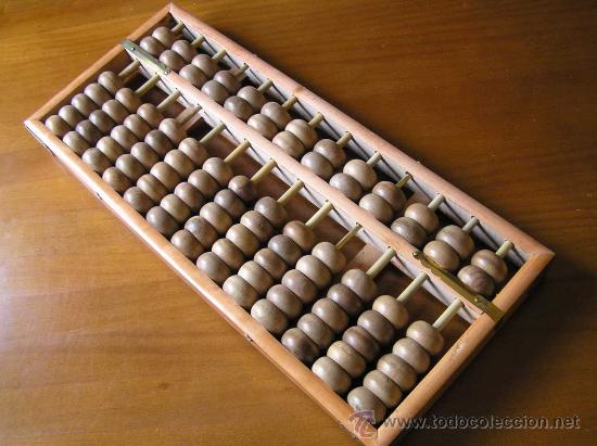 Foto abaco chino tipica calculadora que se usó y aún se utiliza en chi foto 81955