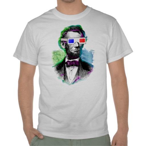 Foto Abe Lincoln 3D Camisetas foto 668920